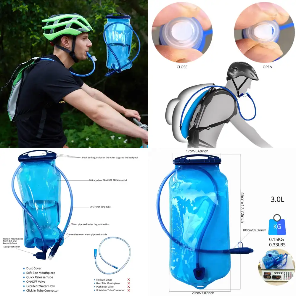 Food Storage Bag - WAP01 人気商品 1個入り スポーツウォーターブラダー ハイドレーションパック 収納バッグ