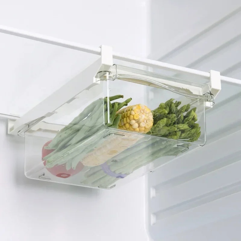 吊り下げ式引き出し冷蔵庫オーガナイザー、キッチン用プラスチッ - Food Storage With Dividers のレビューと価格