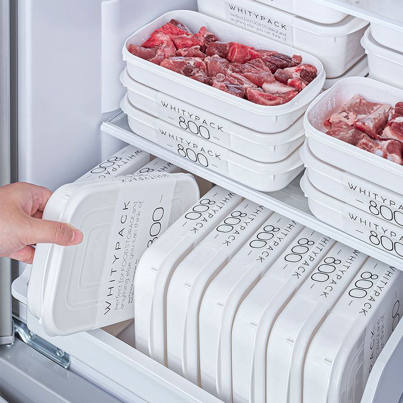 日本の食肉包装箱 食品グレード 冷蔵庫保存 果物野菜保存 調 - Food Storage With Dividers のレビューと価格