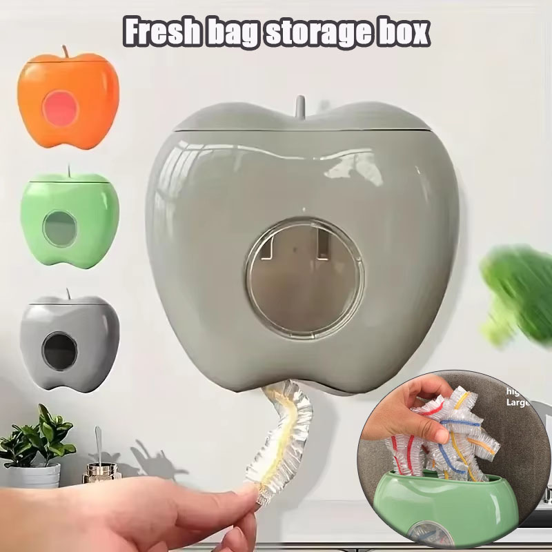 1PC ディスペンサー収納ボックス 食品保存袋用 防塵プルア - Food Storage Bag のレビューと価格