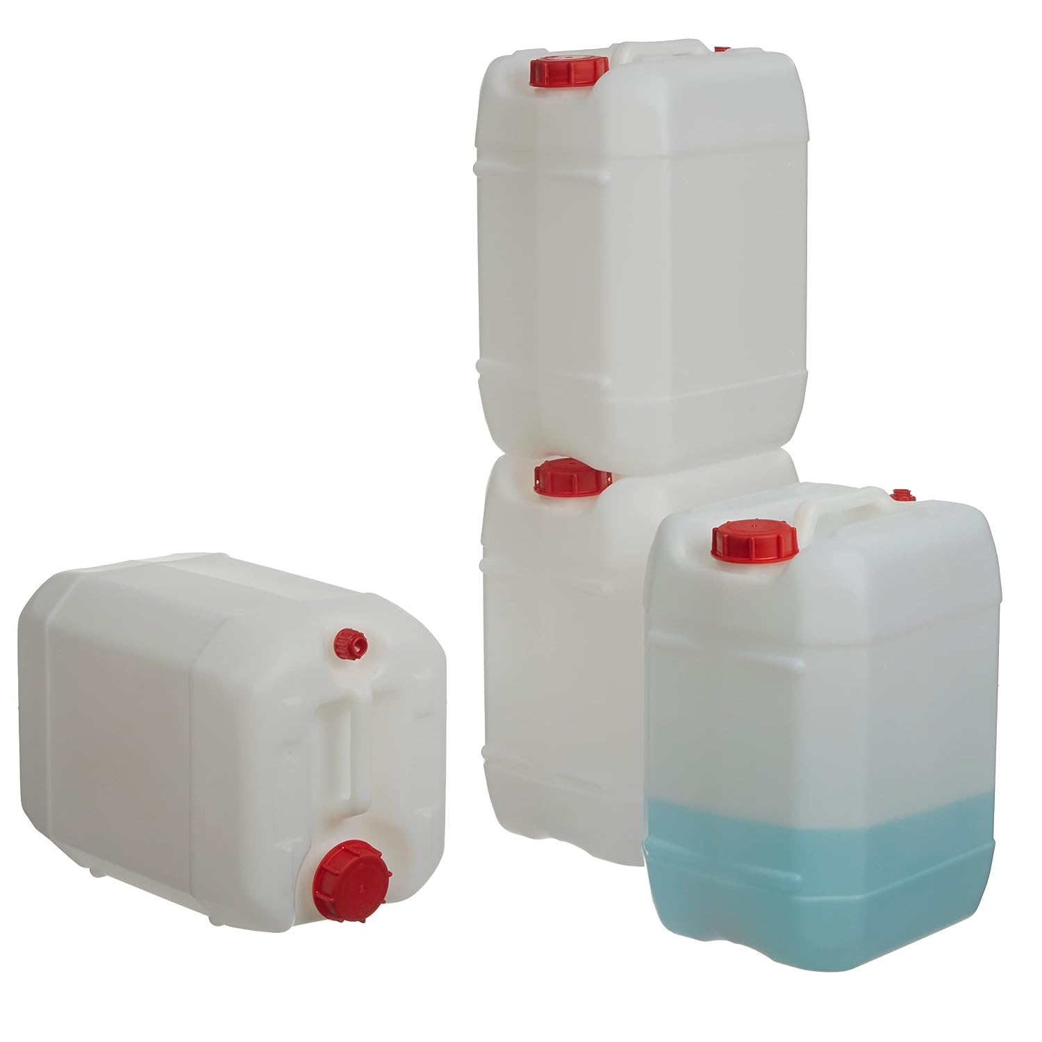 5ガロン積み重ね可能なプラスチックカーボーイコンテナ、漏れ防 - Food Storage Containers のレビューと価格