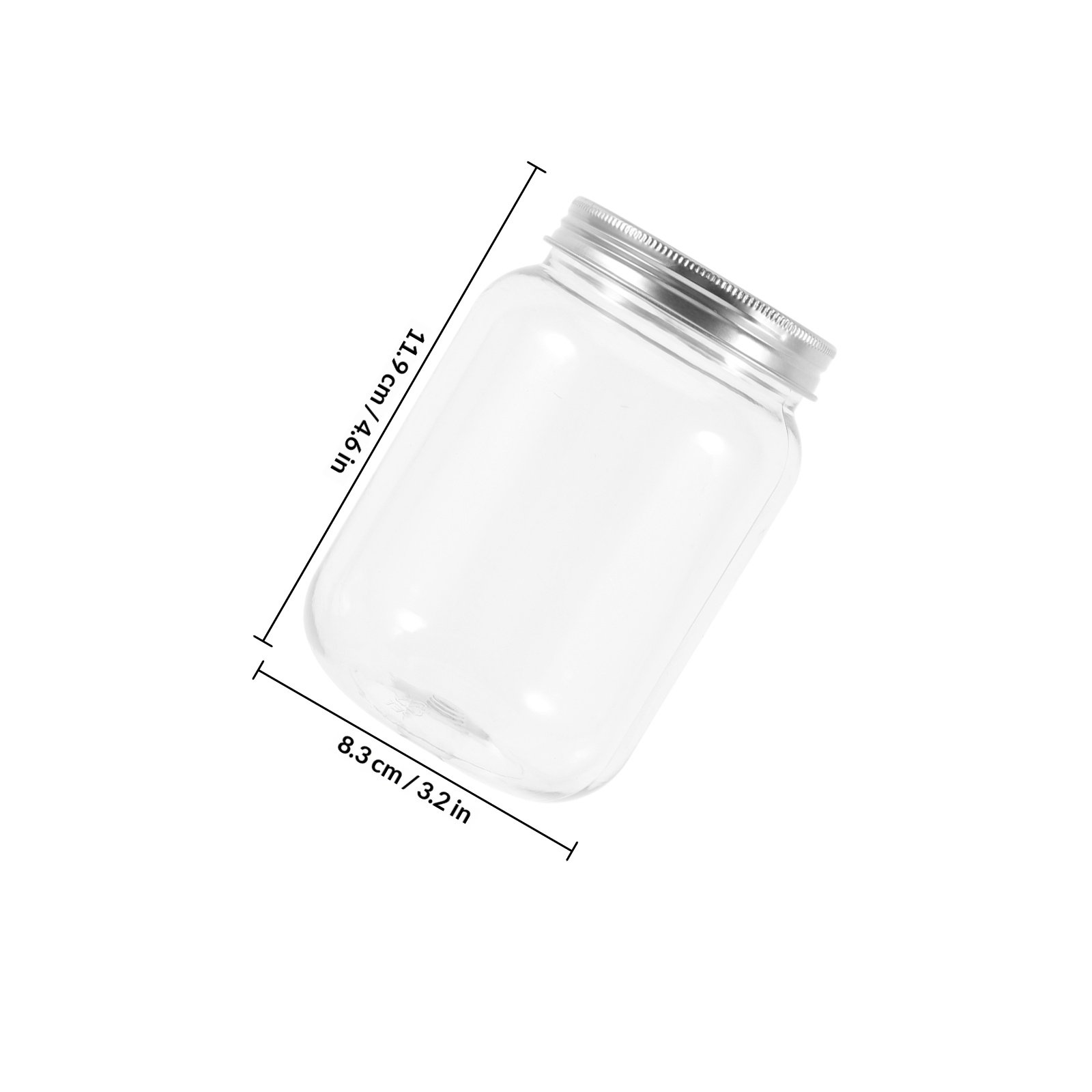 透明プラスチック製の密閉蓋付き保存容器4個セット。キッチンで - Food Storage Containers のレビューと価格