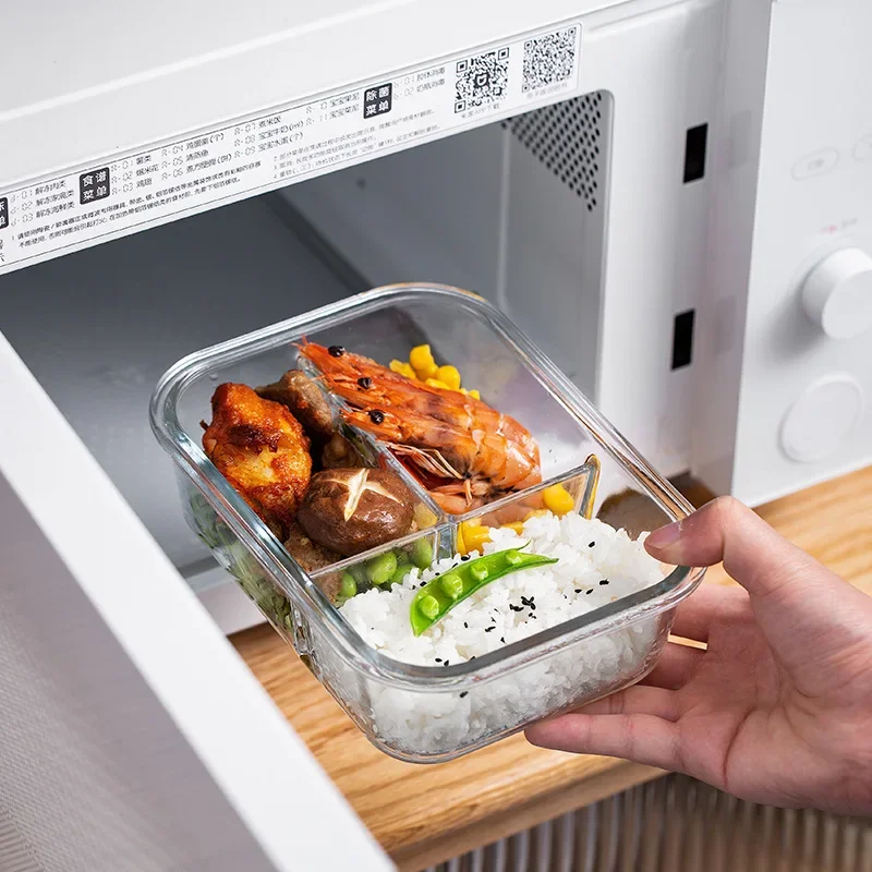 耐熱ガラス製、密閉式の食品保存容器。電子レンジ対応、冷蔵庫対 - Food Storage Oven Safe のレビューと価格