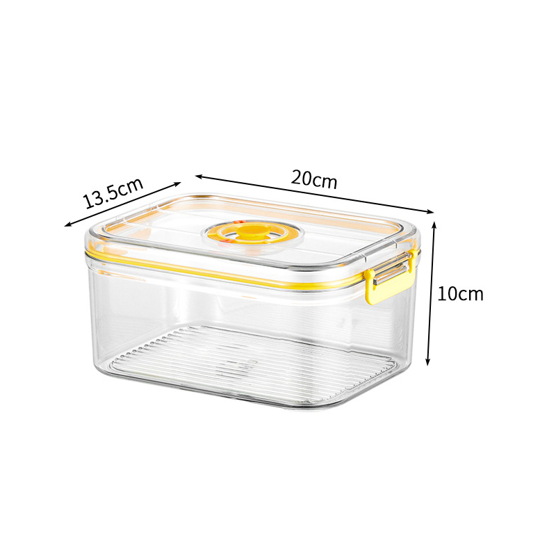 真空鮮度保持ボックス冷蔵庫密閉キャニスターウォーマー透明食品 - Food Storage With Dividers のレビューと価格